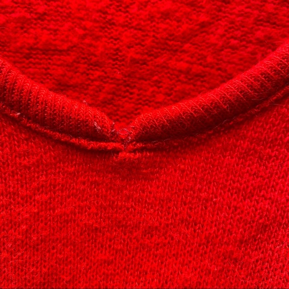 Vintage Football red sweater - Picture 4 of 6
